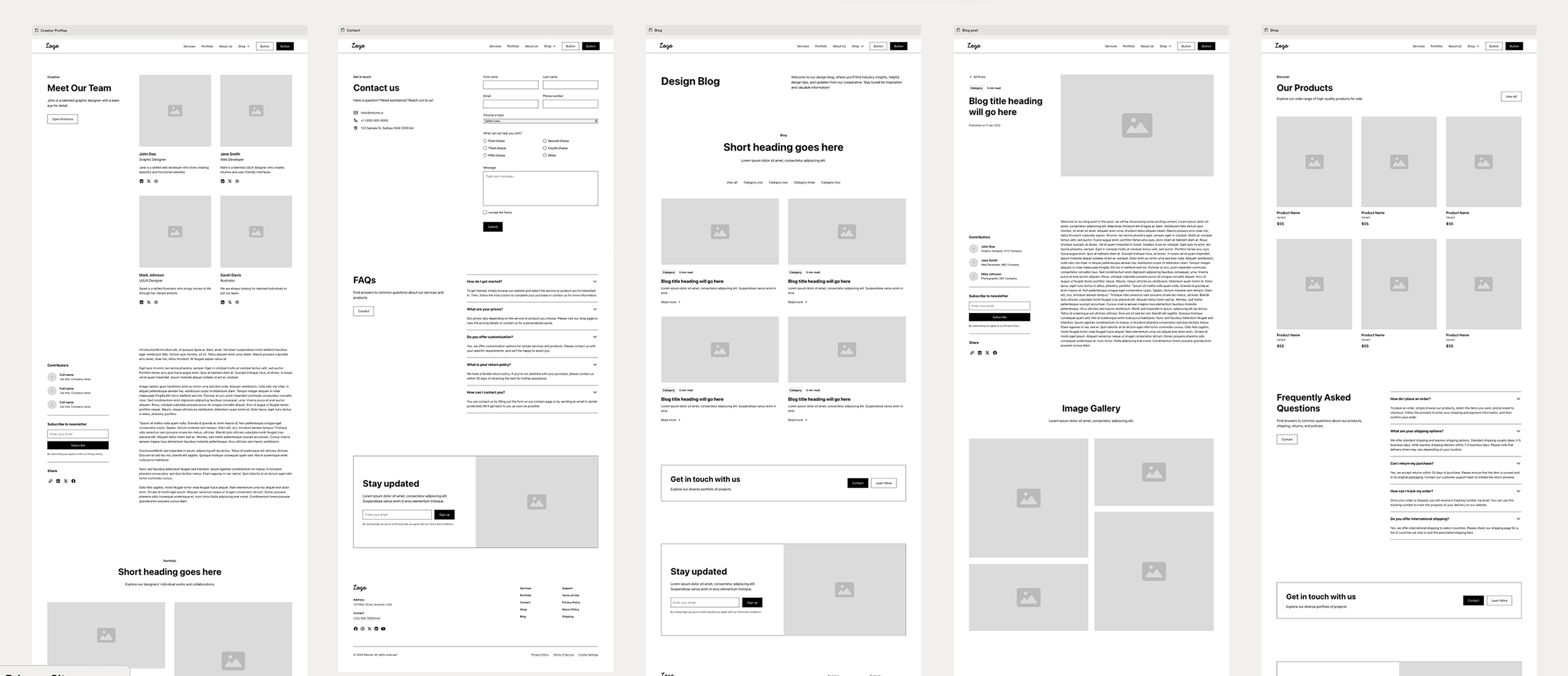 Co-llab wireframes-min